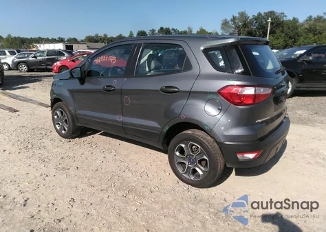 2020 Ford Ecosport S from USA, damaged, VIN MAJ6S3FL7LC382558